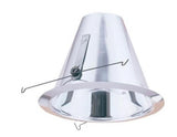 ELCO Lighting ELS311C 6 Inch Airtight Cone Reflector with Torsion Springs Trim Chrome Finish