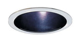 ELCO Lighting ELS530KB 5 Inches Reflector with Socket Bracket Trim Black with White Ring Finish
