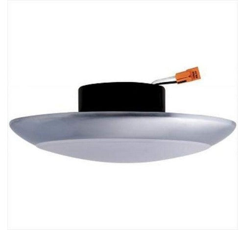 ELCO Lighting ELSF1130N Nickel 6" 13 Watt LED Alva Ceiling Mount Disk Light 900 Lumens 120V - BuyRite Electric