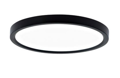 ELCO Lighting ELSP6340B 6 Inch Round Sky Panel 4000K 975 lm 120V Black Finish