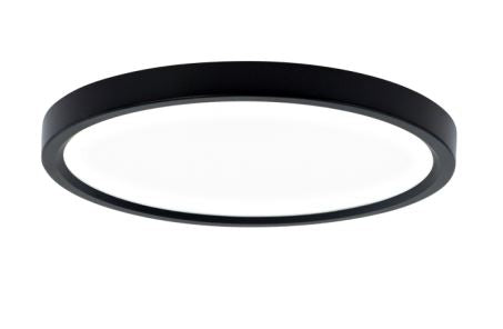 ELCO Lighting ELSP6340B 6 Inch Round Sky Panel 4000K 975 lm 120V Black Finish