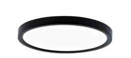 ELCO Lighting ELSP63CT3B 6 Inch Round Sky Panel 900 lm 120V Black Finish 3000K, 3500K, 4000K