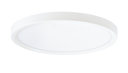 Elco Lighting ELSP63CT5W 6" Round Sky Panel™, Lumens 900 lm, Color Temperature 2700K-5000K, All White