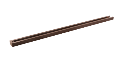Elco Lighting EP002BZ 2' (24 1/8") Single Circuit Track, All Bronze