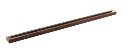 Elco Lighting EP006BZ 6' (72 5/32") Single Circuit Track, All Bronze