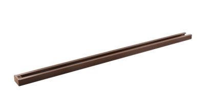 Elco Lighting EP008BZ 8' (92 7/32") Single Circuit Track, All Bronze