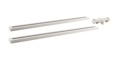Elco Lighting EP12XW 12' Modern Track Kit, All White