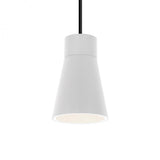 Kuzco Lighting EP26608-WH Harlowe LED Pendant 8 Inch Light White Finish