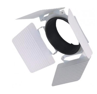 Elco Lighting EP422W Barndoor Track Accessories, All White Finish