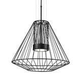 Kuzco Lighting EP68420-BK LED Arctic Outdoor Pendant Light 120V Black Finish