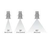 ELCO Lighting EP718C Interchangeable Lens for Teak Recessed Downlights Beam Angle 60º (Wide Flood)