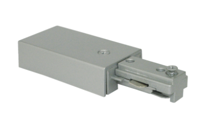 Elco Lighting EP801N Live End Connector Track Accessory, All Nickel