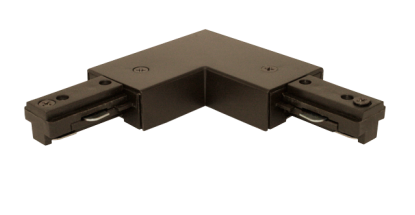 Elco Lighting EP804BZ "L" Connector Track Accessory, All Bronze