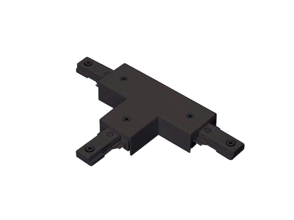 Elco Lighting EP805B "T" Connector Track Accessory, All Black