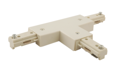Elco Lighting EP805W "T" Connector Track Accessory, All White