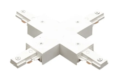 Elco Lighting EP806N "X" Connector Track Accessory, All Nickel