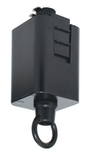 Elco Lighting EP815B Pendant Adapter Track Accessory, All Black