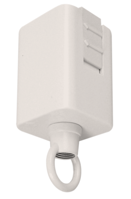 Elco Lighting EP815W Pendant Adapter Track Accessory, All White