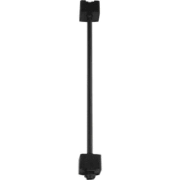Elco Lighting EP824B 24" Extension Stem Track Accessory, All Black Finish