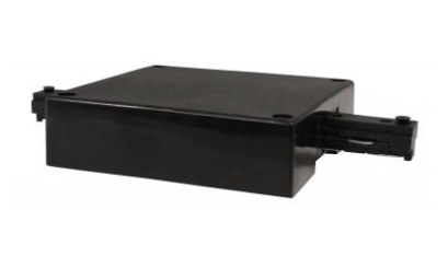 Elco Lighting EP827B T-Bar Ceiling Feed Track Accessory, All Black