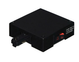 Elco Lighting EP840B-7A Live-End Feed Connector with 7 Amp Current Limiter, All Black