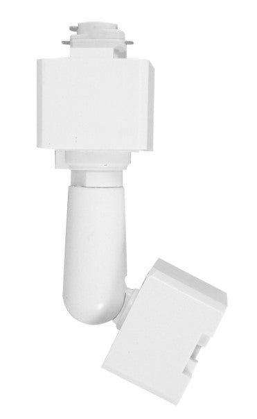 Elco Lighting EP906B Sloped Ceiling Pendant Adapter Track Accessory, All Black Finish