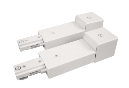 Elco Lighting EP979W Conduit Continuation Kit Track Accessory, All White