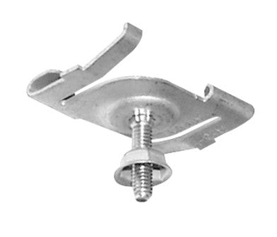 Elco Lighting EP989B T-Bar Attachment Clip Track Accessory, Nickel/Steel Finish