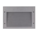 Kuzco Lighting ER7108-GY LED Newport Outdoor Step Light 120V Grey Finish