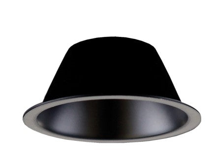 ELCO Lighting ERT210B Reflector Baffle & Flexa™ Trims Accessories for 2" LED Elm™ Downlights, Black Finish