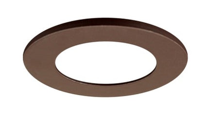 ELCO Lighting ERT2RBZ Reflector Baffle & Flexa™ Trims Accessories for 2" LED Elm™ Downlights, Bronze Round Trim Finish