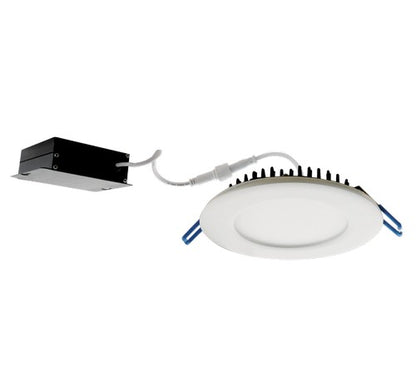 ELCO Lighting ERT41230W 12W 4" Ultra Slim LED High Lumen Round Panel Light 3000K, 750lm White
