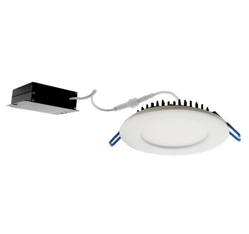 ELCO Lighting ERT41240N 12W 4" Ultra Slim LED High Lumen Round Panel Light 4000K, 800lm Nickel