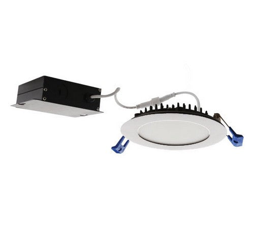 ELCO Lighting ERT412XXW White LED Indoor / Outdoor 4" High Lumen Round Ultra Slim Panel Home Ceiling Lighting 120V - BuyRite Electric