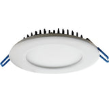 ELCO Lighting ERT41DX30W 12W 4" Commercial Ultra Slim LED High Lumen Round White Panel Light 3000K, 750lm