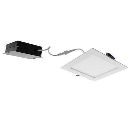 ELCO Lighting ERT44130BZ 9W 4" Ultra Slim LED Square Panel Light 3000K, 535lm