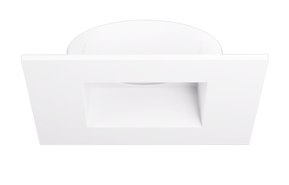 Elco Lighting ERT445W 4" Square Elm™ Reflector Trim, All White Finish