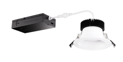 Elco Lighting ERT475CT5DH 4" LED High Lumen Round Reflector Insert with 5-CCT Switch & 5-Lumen Switch, Color Temperature 2700K-5000K, All Haze