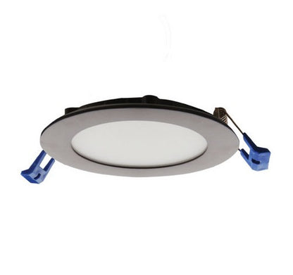 ELCO Lighting ERT61140BZ 12W 6" Ultra Slim LED Round Panel Light Bronze 4000K, 800lm
