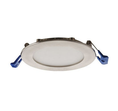 ELCO Lighting ERT61230N 15W 6" Ultra Slim LED High Lumen Round Panel Light Nickel 3000K, 975lm