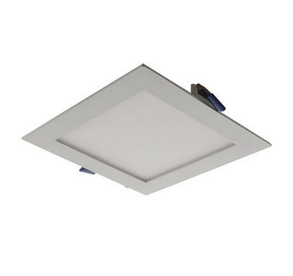 ELCO Lighting ERT66140W 12W 6" Ultra Slim LED Square Panel Light White 4000K, 800lm