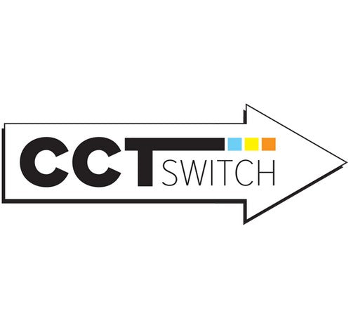 ELCO Lighting ERT661CT5W 12W 6" Ultra Slim LED Square Panel Light with 5-CCT Switch 700lm