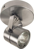 Elco Lighting ET1528N Electronic Low Voltage Monopoint Track Fixture, All Nickel