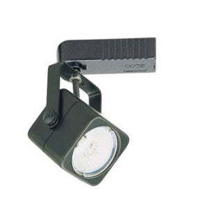 Elco Lighting ET532-36B Electronic Low Voltage Soft Square Accent Light with Stem Extension 36" Track Fixture, Black Finish