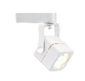 Elco Lighting ET532-24W Electronic Low Voltage Soft Square Accent Light with Stem Extension 24" Track Fixture, White Finish