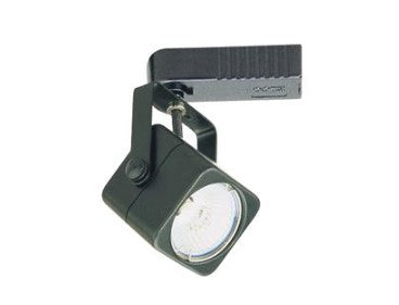 Elco Lighting ET532B Electronic Low Voltage Soft Square Track Fixture, Black Finish
