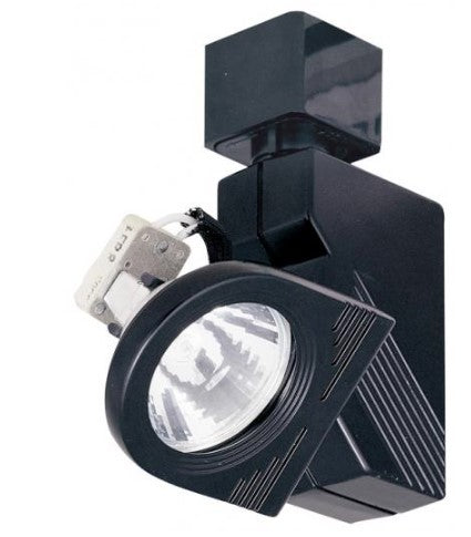 Elco Lighting ET562B Electronic Low Voltage Vertical Gimbal Track Fixture, Black Finish