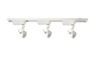 Elco Lighting ET566W Low Voltage Builder's Track Kit, White Finish
