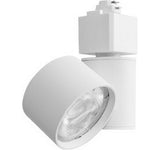 ELCO Lighting ET61830DW Gordian Contemporary White LED Mini Home Track Lighting Head 120V