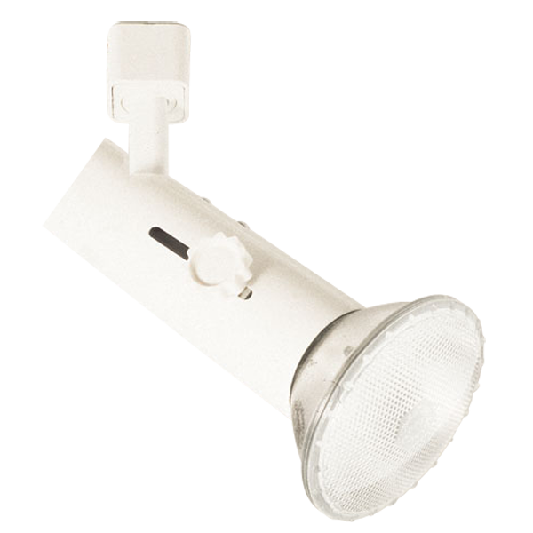 Elco Lighting ET642W 120V Line Voltage Universal Track Fixture, All White